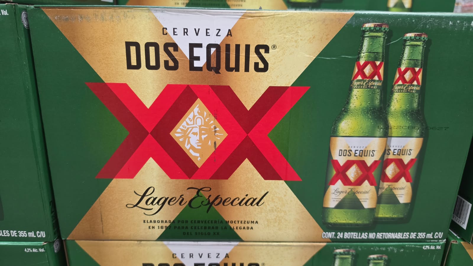 Cerveza Dos Equis XX Lager Especial