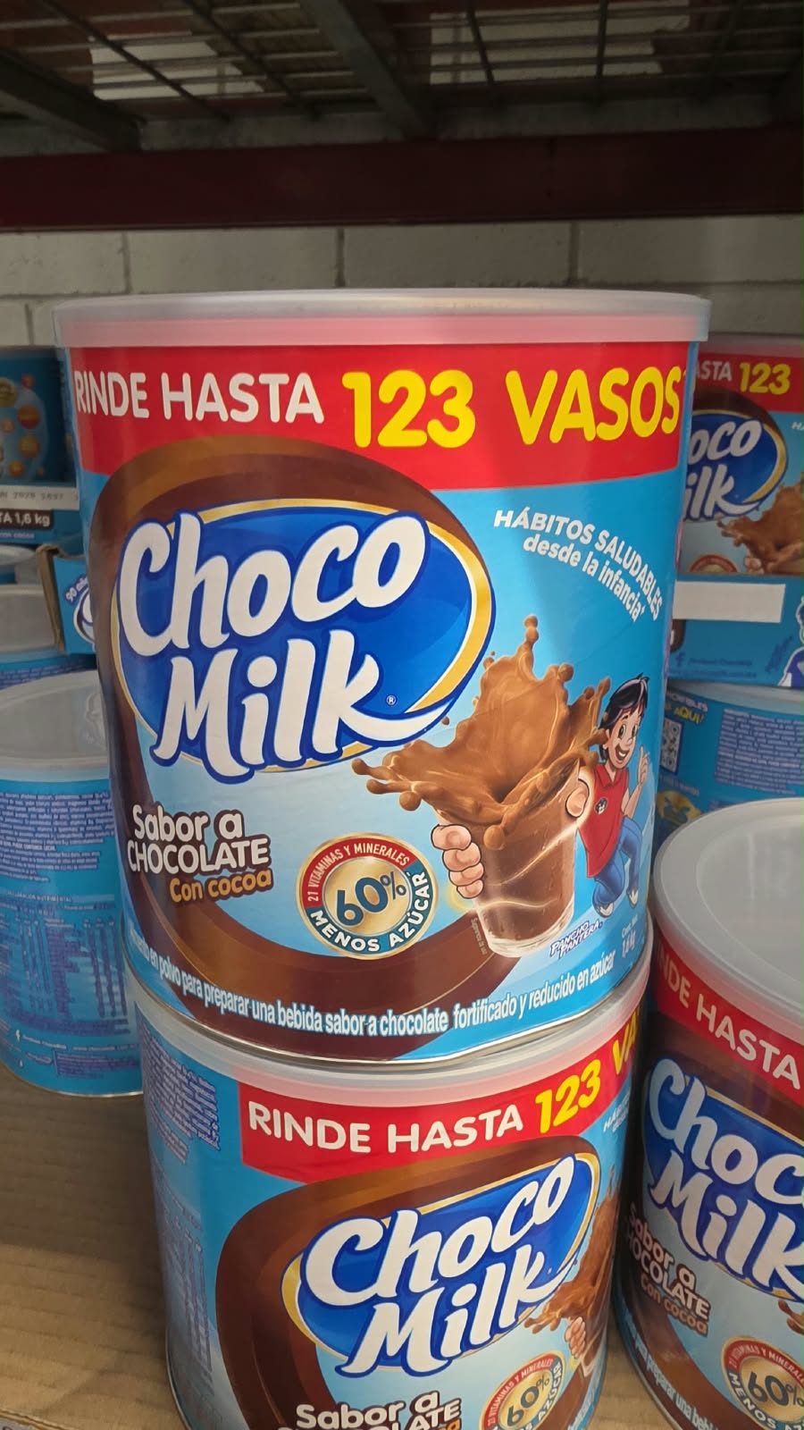 Choco Milk reducida en azúcar (60% menos azúcar)