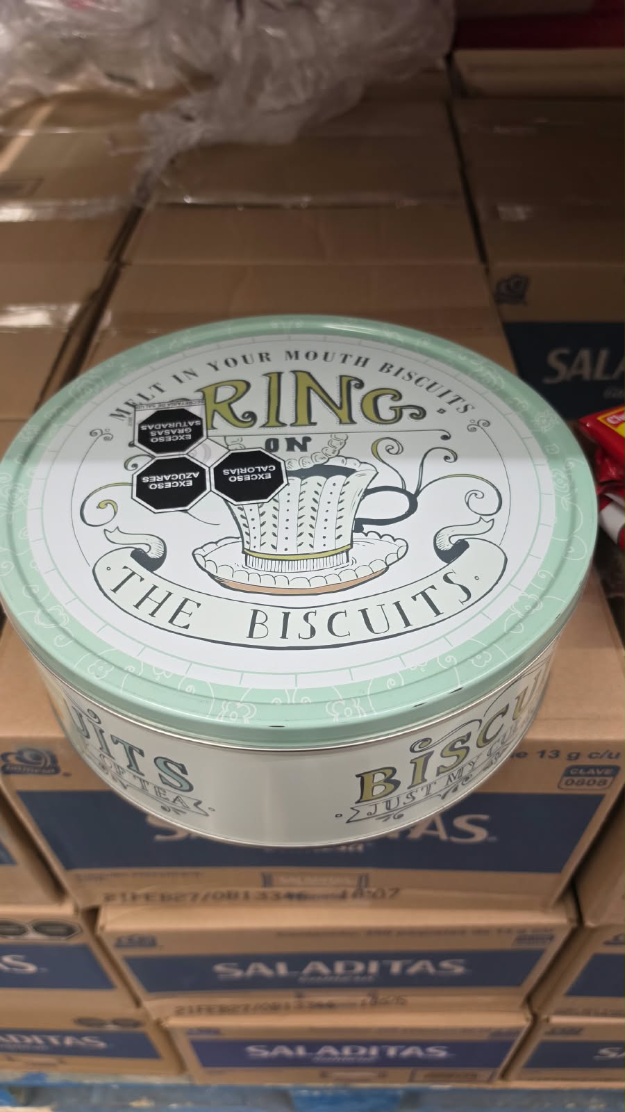 Galletas danesas Ring The Biscuits (lata)