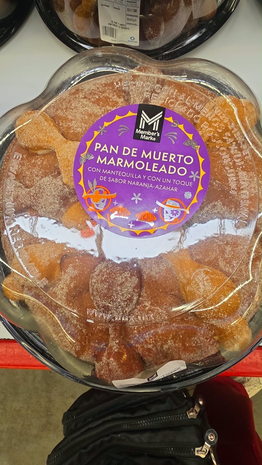 Pan de muerto marmoleado Member's Mark